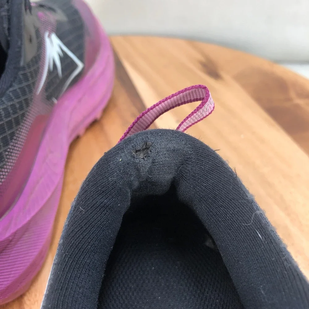 Asics Trabuco Max 3 Trail Running Shoes Womens 10 Black Purple 1012B606